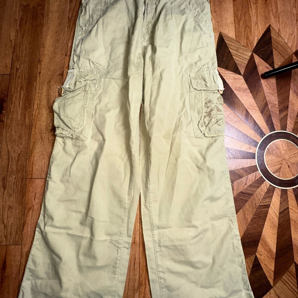 VTG Spykar Lab Cargo Pants Mens Size 32X28 Skater Y2K Grunge